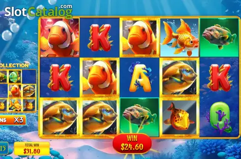 Скрин3. Divers Paradise слот
