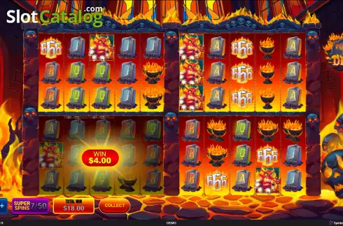 Скрин3. Flaming Hot Devil слот