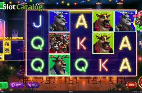 Скрин2. Reindeer Party слот