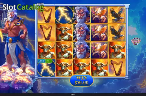 Скрин3. Olympus Divine Reels слот