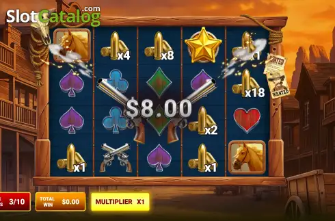 Скрин3. Bullets For The Bonus слот