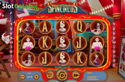 Скрин2. Spincircus слот