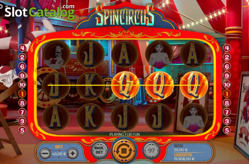 Скрин3. Spincircus слот