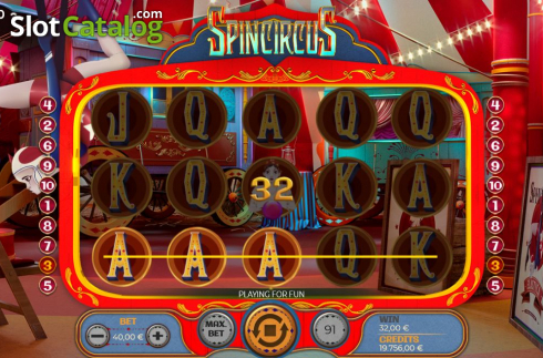 Скрин4. Spincircus слот