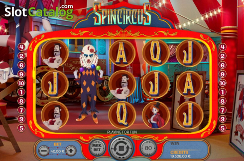 Скрин5. Spincircus слот