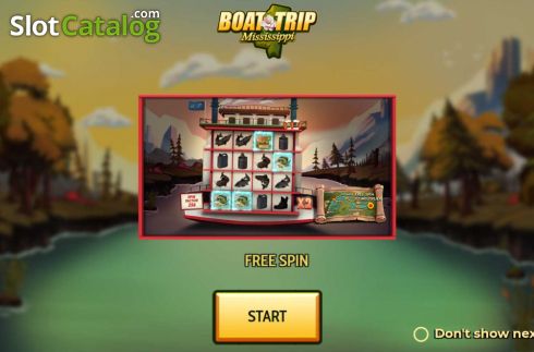 Скрин2. Boat Trip Mississippi слот