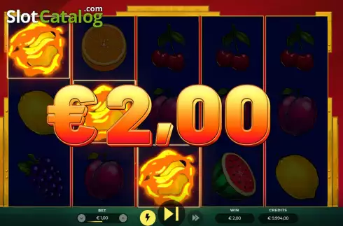 Скрин3. Sizzling Blaze слот