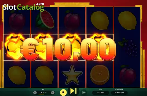 Скрин4. Sizzling Blaze слот