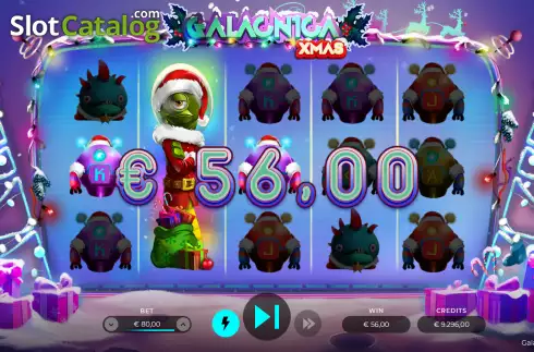 Скрин4. Galacnica Xmas слот
