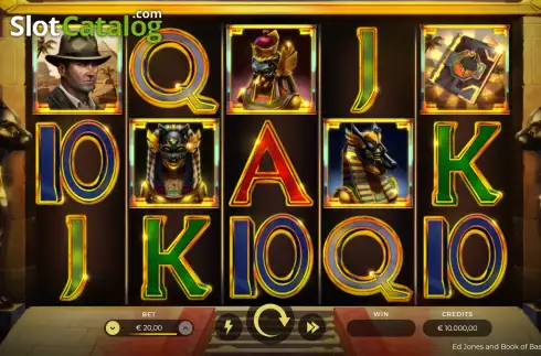 Скрин2. Ed Jones and Book of Bastet Xtreme слот