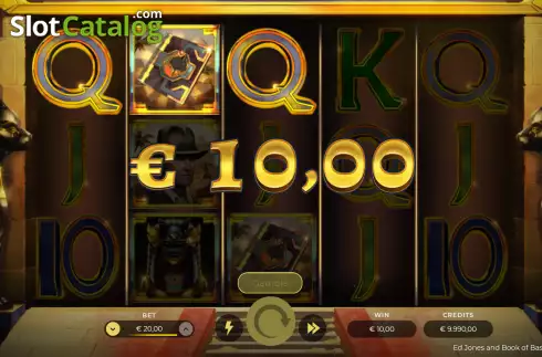 Скрин4. Ed Jones and Book of Bastet Xtreme слот