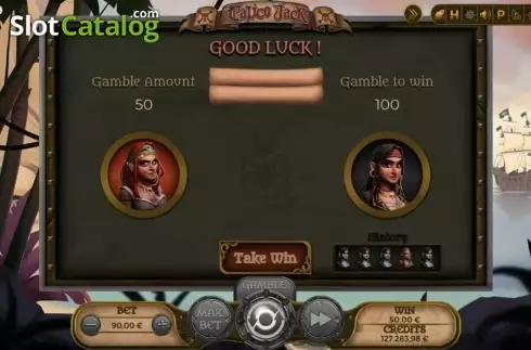 Скрин5. Calico Jack слот