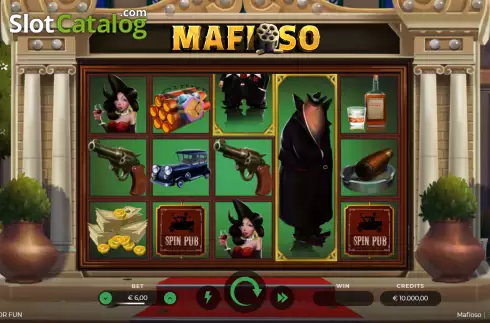 Скрин2. Mafioso Deluxe слот
