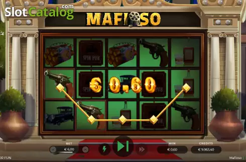 Скрин4. Mafioso Deluxe слот
