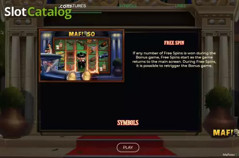 Скрин9. Mafioso Deluxe слот