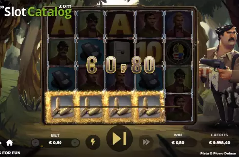 Скрин3. Plata o Plomo Deluxe слот
