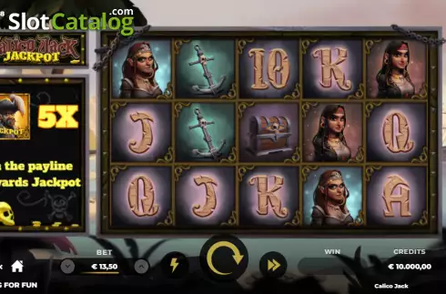 Скрин2. Calico Jack Jackpot слот
