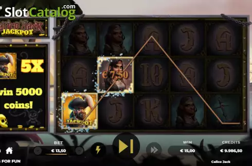 Скрин3. Calico Jack Jackpot слот