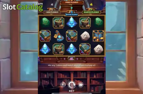 Скрин2. Elemental Fusion: The Power of Plinko слот