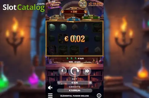 Скрин2. Elemental Fusion Plinko Deluxe слот