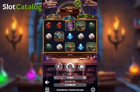 Скрин3. Elemental Fusion Plinko Deluxe слот