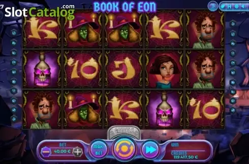 Скрин2. Book of Eon слот