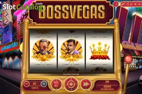 Скрин2. Boss Vegas слот