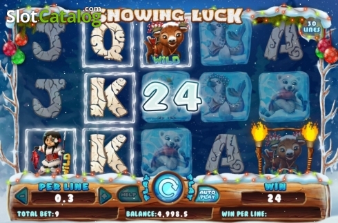 Скрин3. Snowing Luck Christmas Edition слот