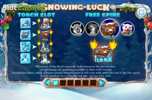 Скрин4. Snowing Luck Christmas Edition слот