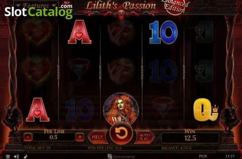 Скрин3. Lilith's Passion Enhanced Edition слот