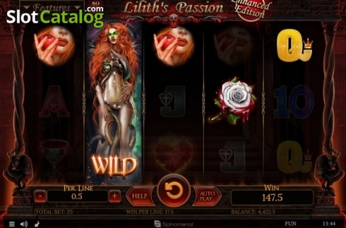 Скрин4. Lilith's Passion Enhanced Edition слот