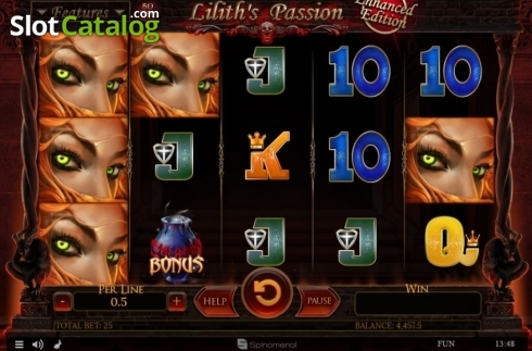 Скрин5. Lilith's Passion Enhanced Edition слот