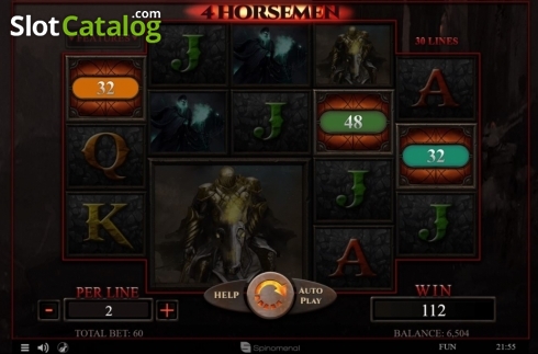 Скрин8. 4 Horsemen слот