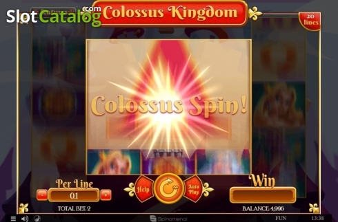 Скрин4. Colossus Kingdom слот