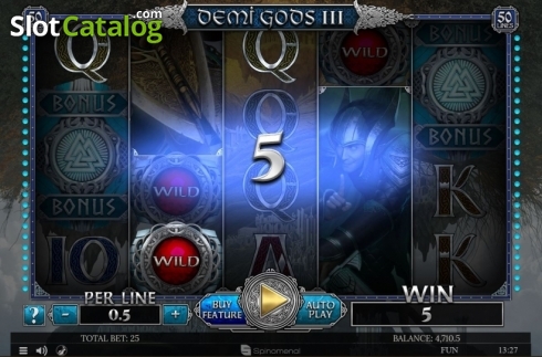 Скрин3. Demi Gods III слот
