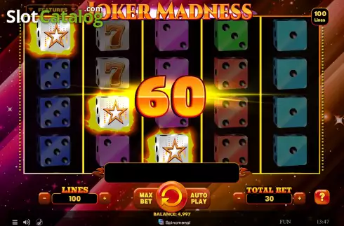 Скрин4. Joker Madness (Spinomenal) слот