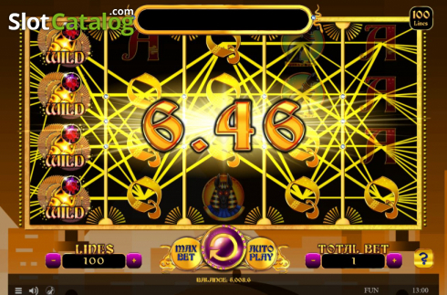 Скрин5. Ra's Treasures слот