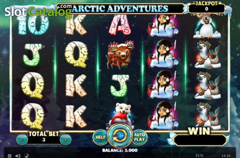 Скрин3. Arctic Adventures слот