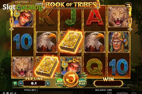 Скрин3. Book Of Tribes слот