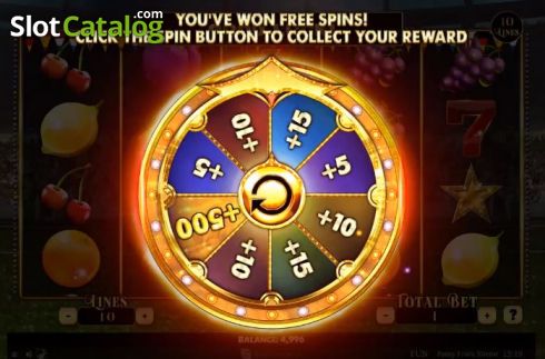 Скрин4. Penny Fruits Xtreme Champions League слот