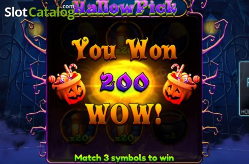 Скрин4. Hallow Pick слот