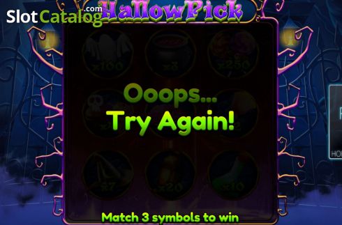 Скрин7. Hallow Pick слот