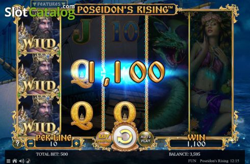 Скрин3. Poseidon’s Rising слот