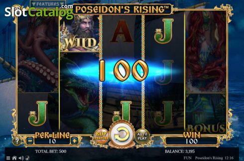 Скрин4. Poseidon’s Rising слот