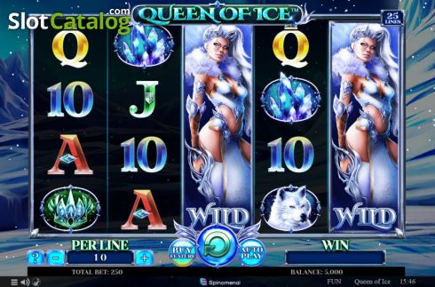 Скрин2. Queen Of Ice слот