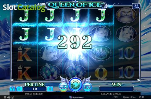 Скрин4. Queen Of Ice слот