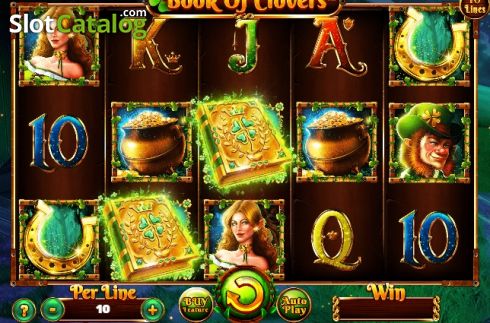 Скрин2. Book Of Clovers слот