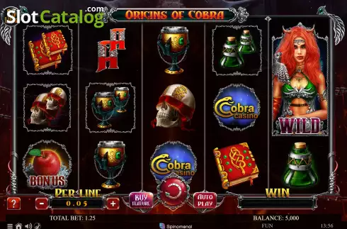 Скрин2. Origins of Cobra слот