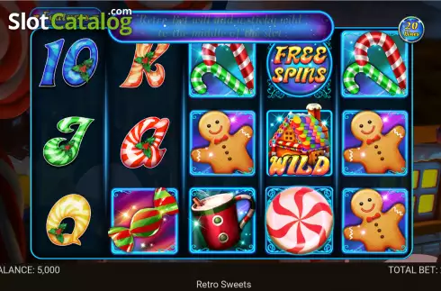 Скрин2. Retro Sweets (Retro Gaming) слот