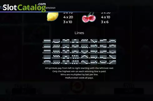 Скрин8. Fruits On Ice Collection 40 Lines слот